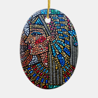 Egyptian Queen Ceramic Tree Decoration