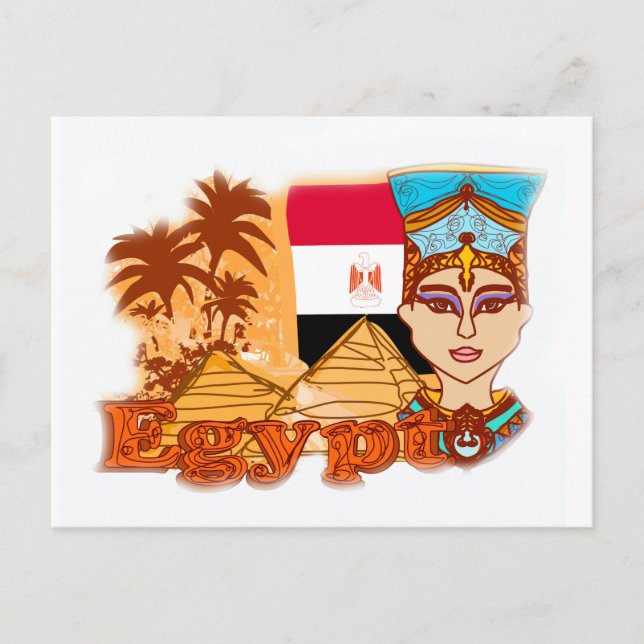 Egyptian queen cleopatra Postcard (Front)