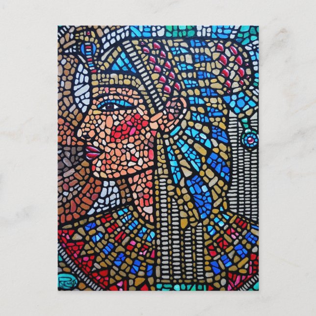 Egyptian Queen Postcard (Front)