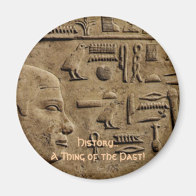 EGYPTIAN Relief Art Gift Items Magnet (Front)