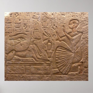 Egyptian Relief Poster