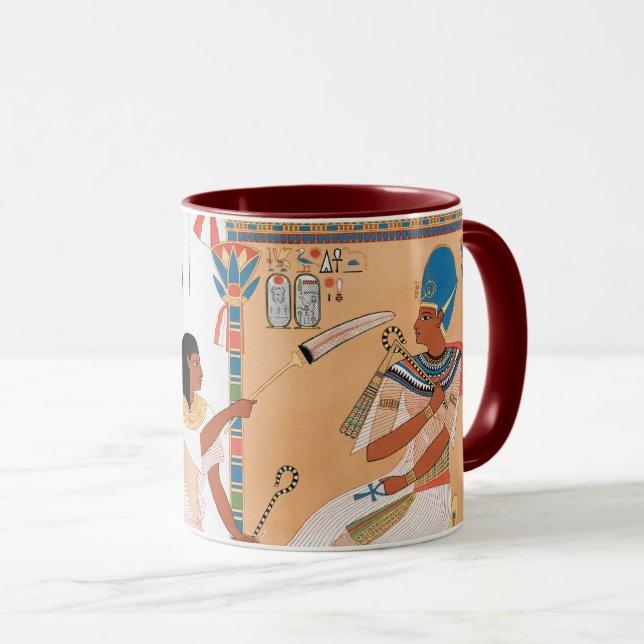 Egyptian Royal Design Mug (Front Right)