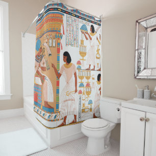 Egyptian Royal Design Shower Curtain