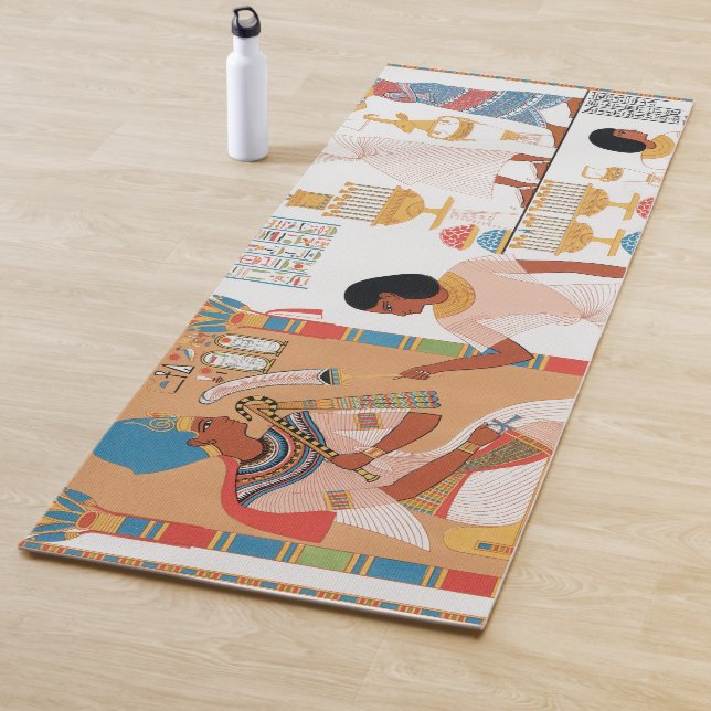 Egyptian Royal Design Yoga Mat (In Situ)