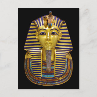 Egyptian Royal Golden Mask Postcard