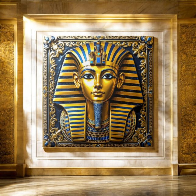 Egyptian Royal Golden Mask -Tutankhamun Tile (Creator Uploaded)