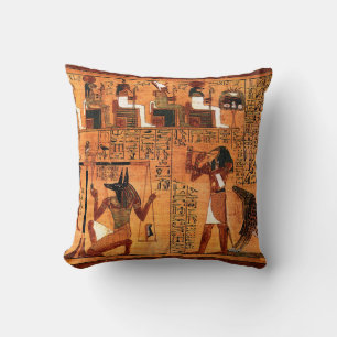 Egyptian Royal Papyrus Cushion