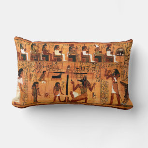Egyptian Royal Papyrus Lumbar Cushion