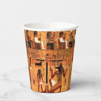 Egyptian Royal Papyrus Paper Cups