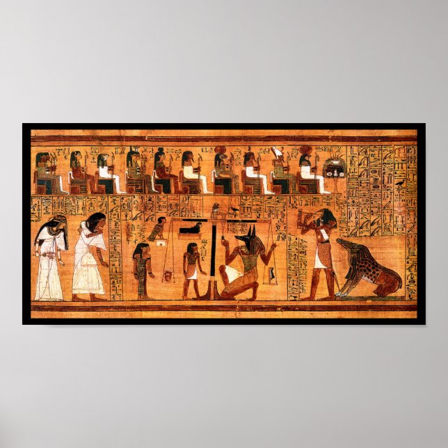 Egyptian Royal Papyrus Poster (Front)