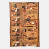 Egyptian Royal Papyrus Tea Towel (Vertical)