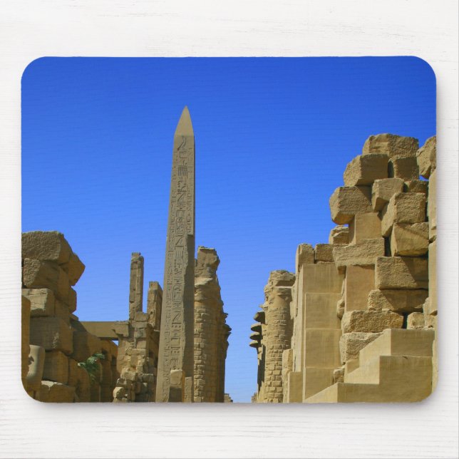 Egyptian Ruins Karnack Mouse Mat (Front)