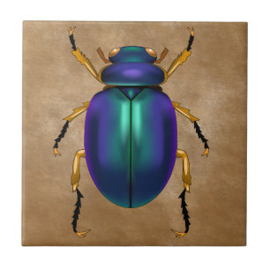 Egyptian Sands Scarab Beetle Tile