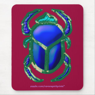 EGYPTIAN SCARAB BEETLE Collection Mouse Mat