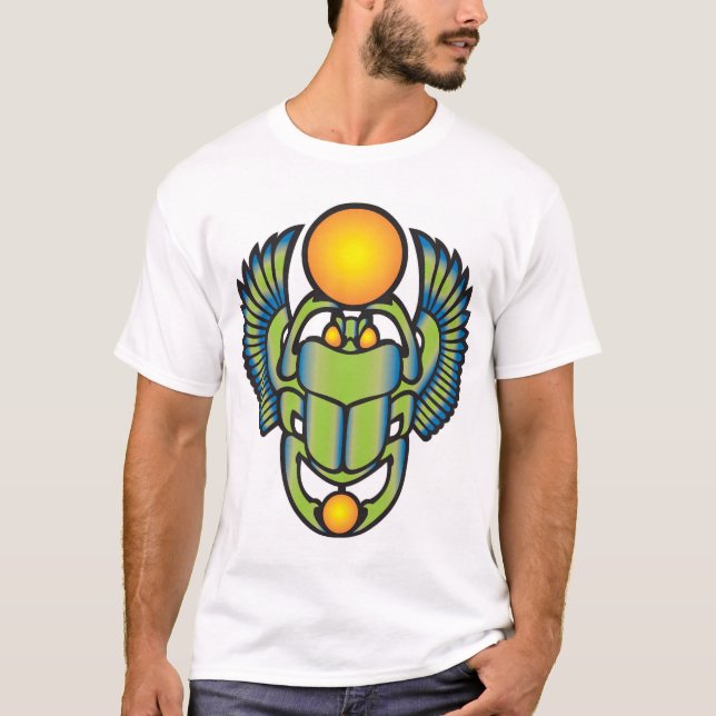 Egyptian Scarab T-Shirt (Front)