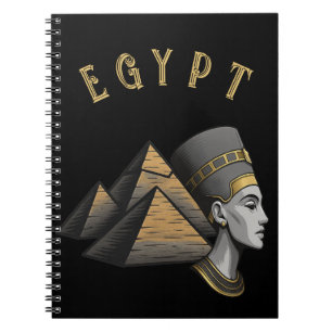 Egyptian Scrolls Notebook - Pharaoh