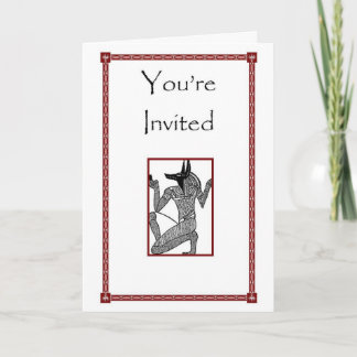 Egyptian & Sigil Themed Invitation