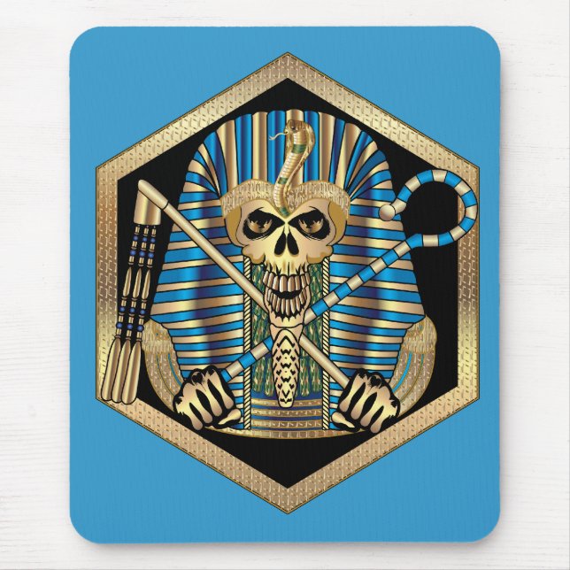 Egyptian Skull Mouse Mat (Front)
