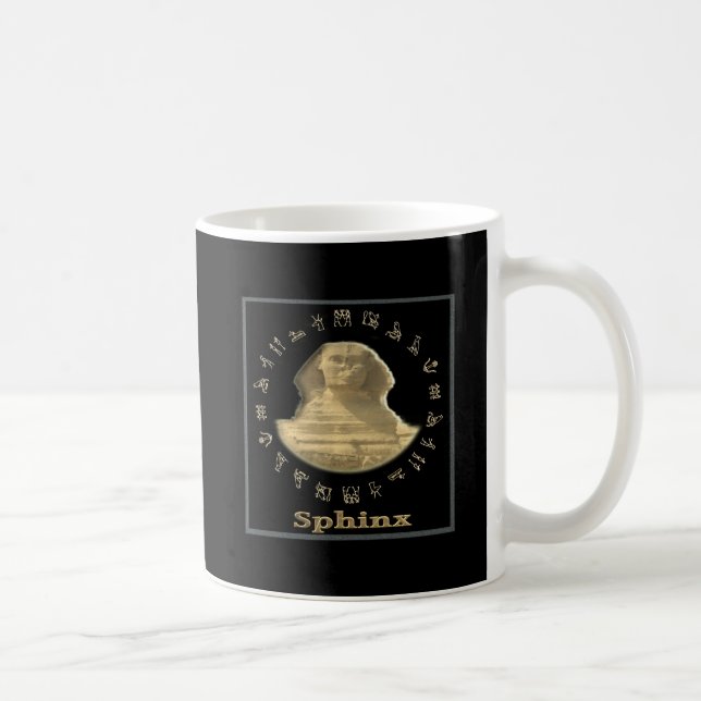 Egyptian Sphinx Items Coffee Mug (Right)