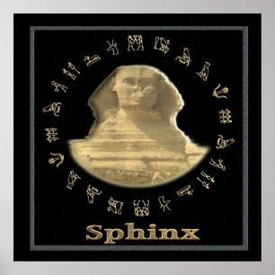 Egyptian Sphinx poster