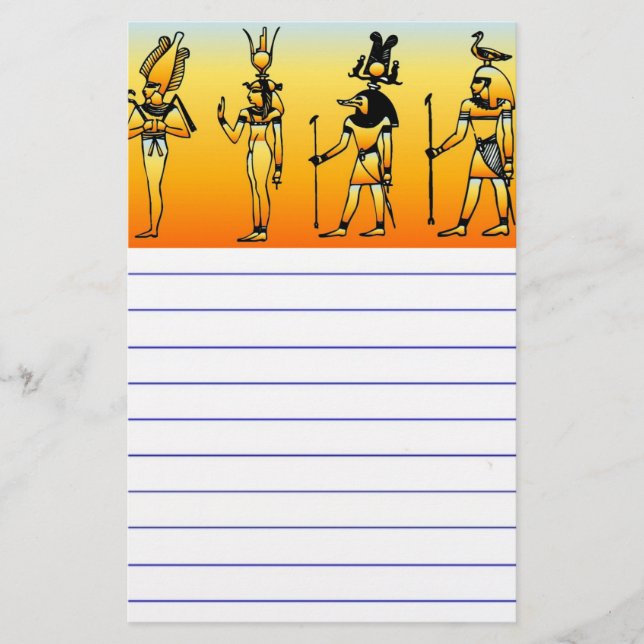 Egyptian Stationery (Front)