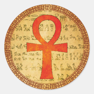 Egyptian Sticker - Ankh Cross
