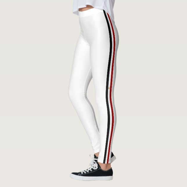 Egyptian stripes flag leggings (Left)