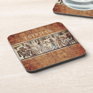 Egyptian Style, Ancient Egyptian Vintage Culture Coaster