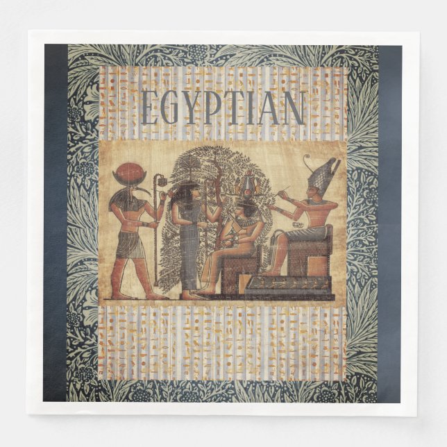 Egyptian Style  Napkin (Front)