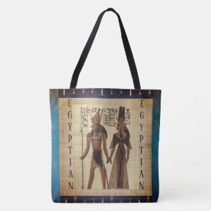 Egyptian Style, Vintage Tote Bag