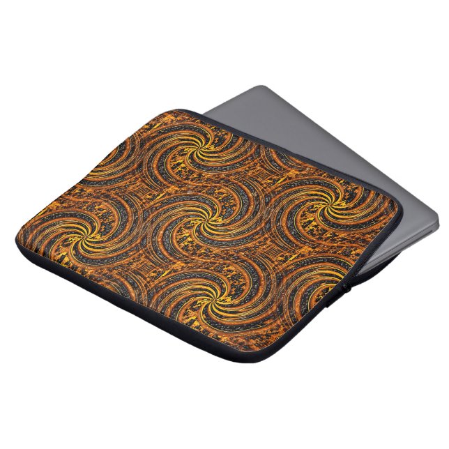 Egyptian Swirl...... Laptop Sleeve (Front Top)
