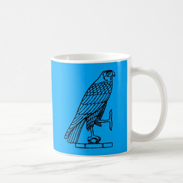 Egyptian Symbol: Falcon Coffee Mug (Right)