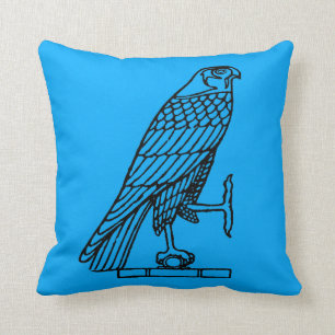 Egyptian Symbol: Falcon Cushion