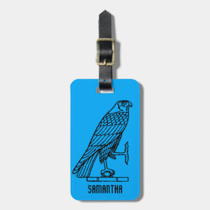 Egyptian Symbol: Falcon Luggage Tag