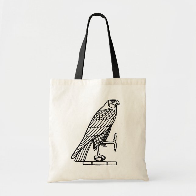 Egyptian Symbol: Falcon Tote Bag (Front)