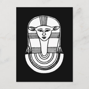 Egyptian Symbol: Hathor Postcard