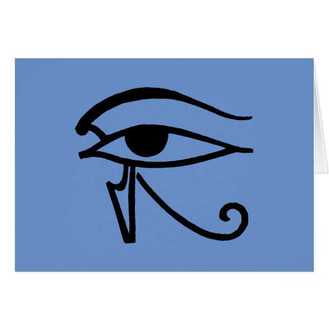 Egyptian Symbol: Utchat (Front Horizontal)