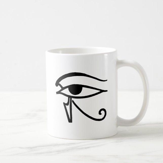 Egyptian Symbol: Utchat Coffee Mug (Right)