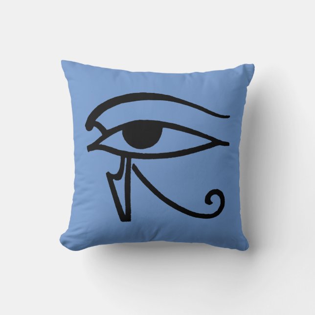 Egyptian Symbol: Utchat Cushion (Front)