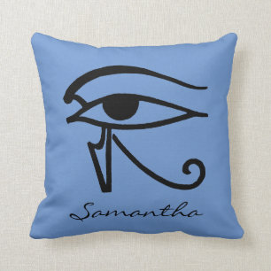 Egyptian Symbol: Utchat Cushion
