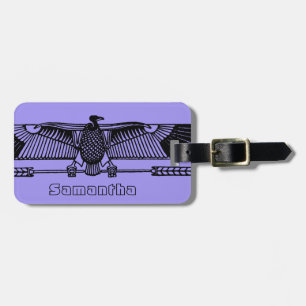 Egyptian Symbol: Vulture Luggage Tag