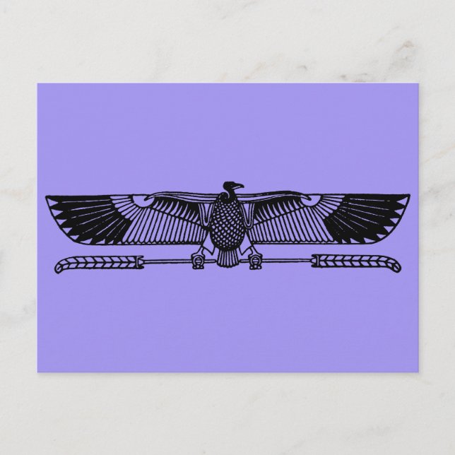 Egyptian Symbol: Vulture Postcard (Front)
