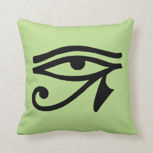 Egyptian Symbol: Wedjat Cushion