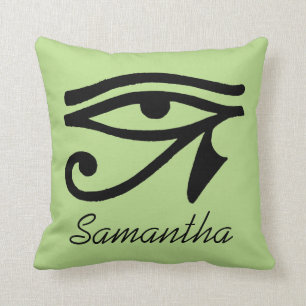 Egyptian Symbol: Wedjat Cushion