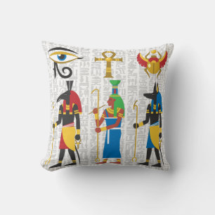 Egyptian Symbols Cushion