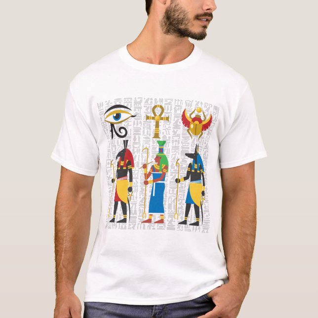 Egyptian Symbols T-Shirt (Front)