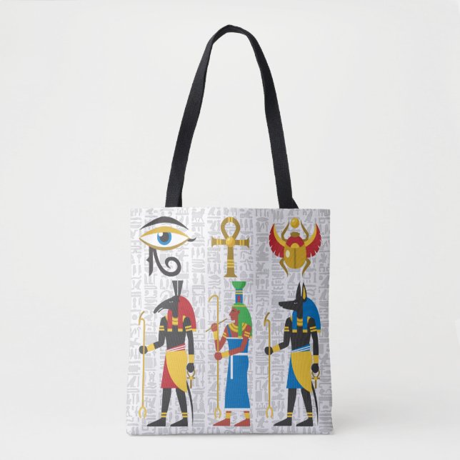 Egyptian Symbols Tote Bag (Front)