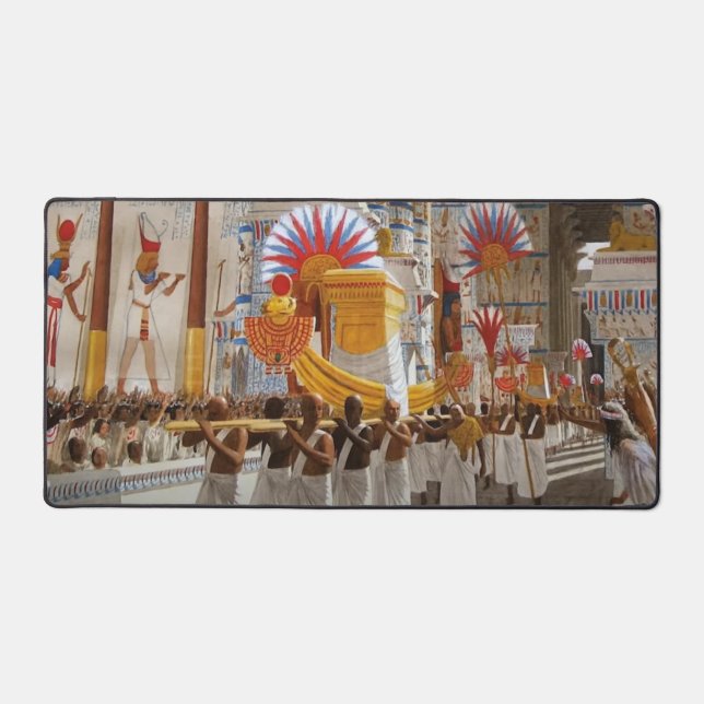 EGYPTIAN TEMPLE DESK MAT (Front)