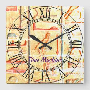 Egyptian time machine, Acrylic Wall Clock
