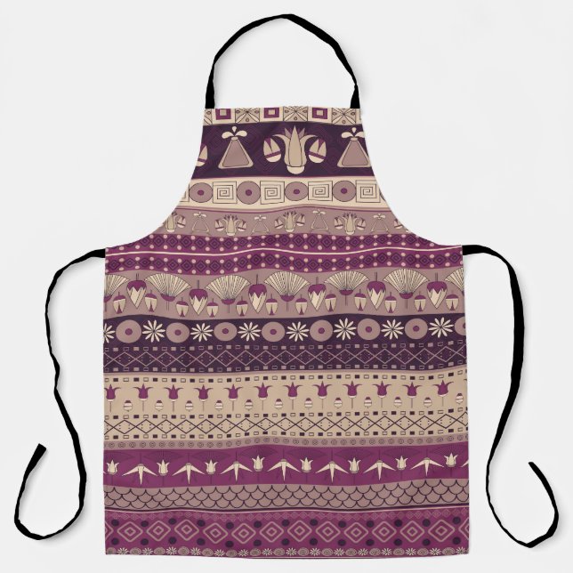 Egyptian Tribal: Ancient Seamless Apron (Front)